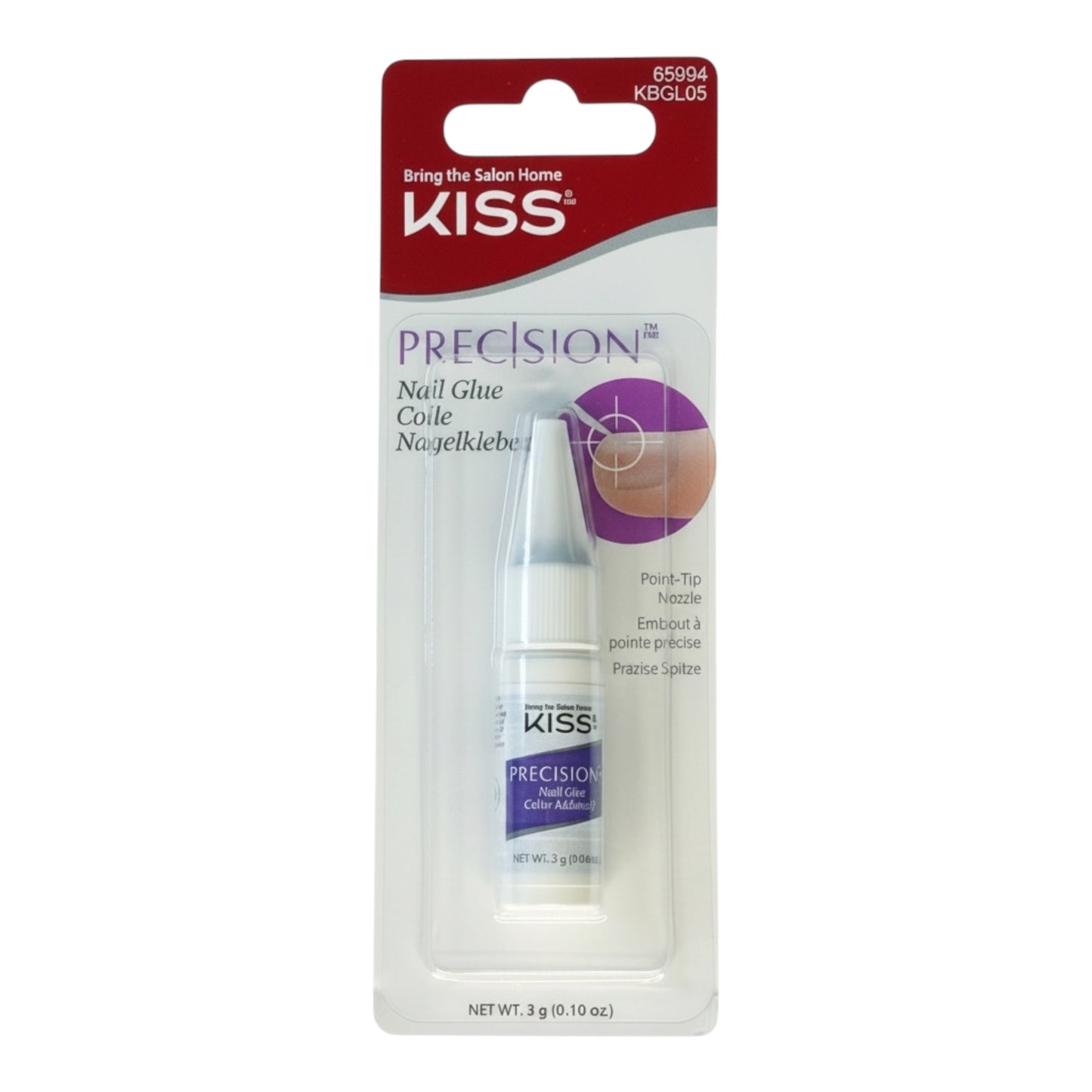 KISS Precision Nail Glue with Dosing Syringe