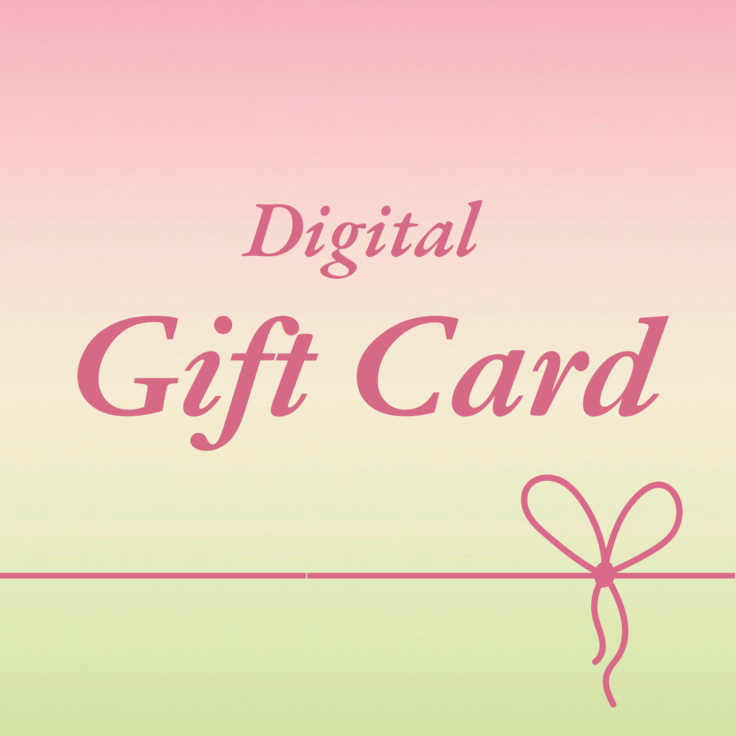 Digital Gift Card